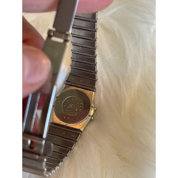 Vintage OMEGA Constellation MOP Stainless Steal 1455 24mm Ladies Watch Serviced - Picture 9 of 11